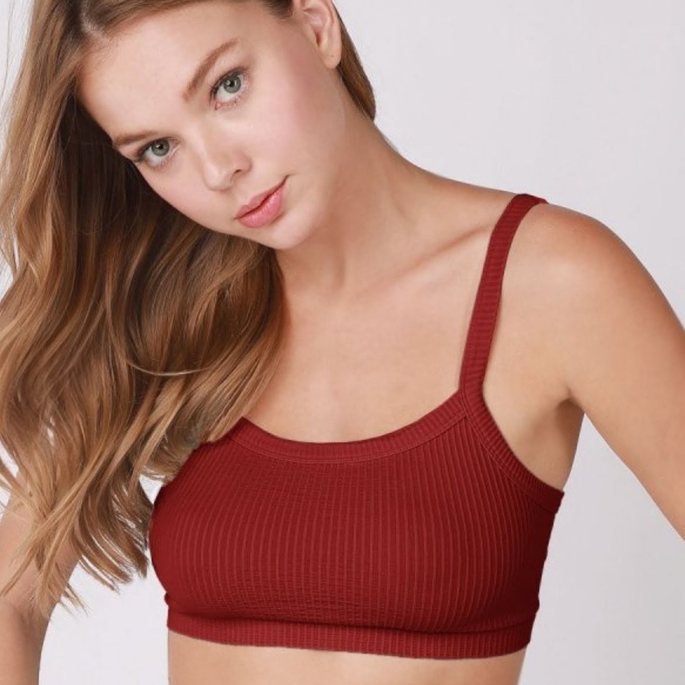 Women's Ribbed Bralette